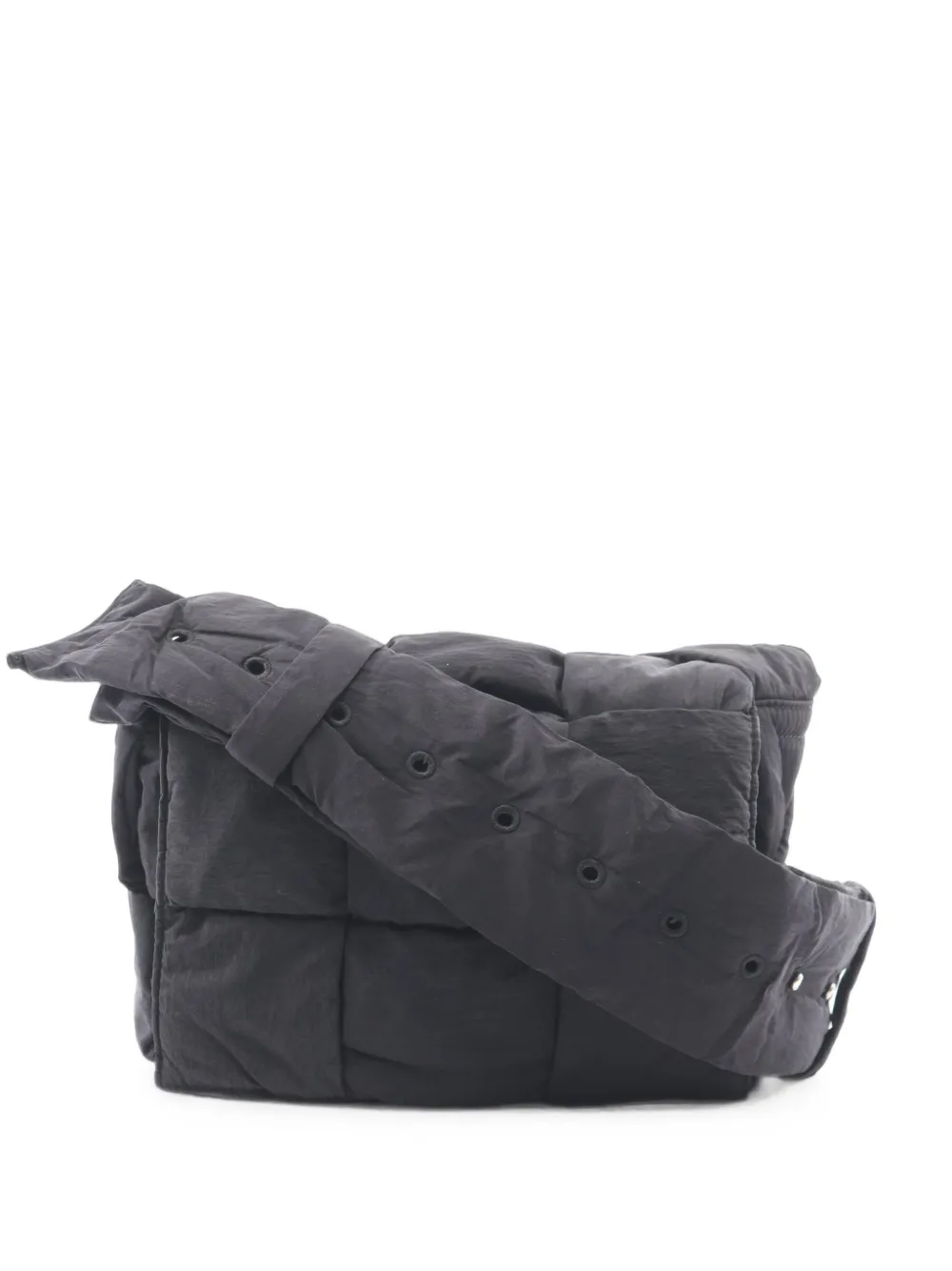 Bottega Veneta Pre-Owned 2000s small Cassette Intrecciato shoulder bag - Nero