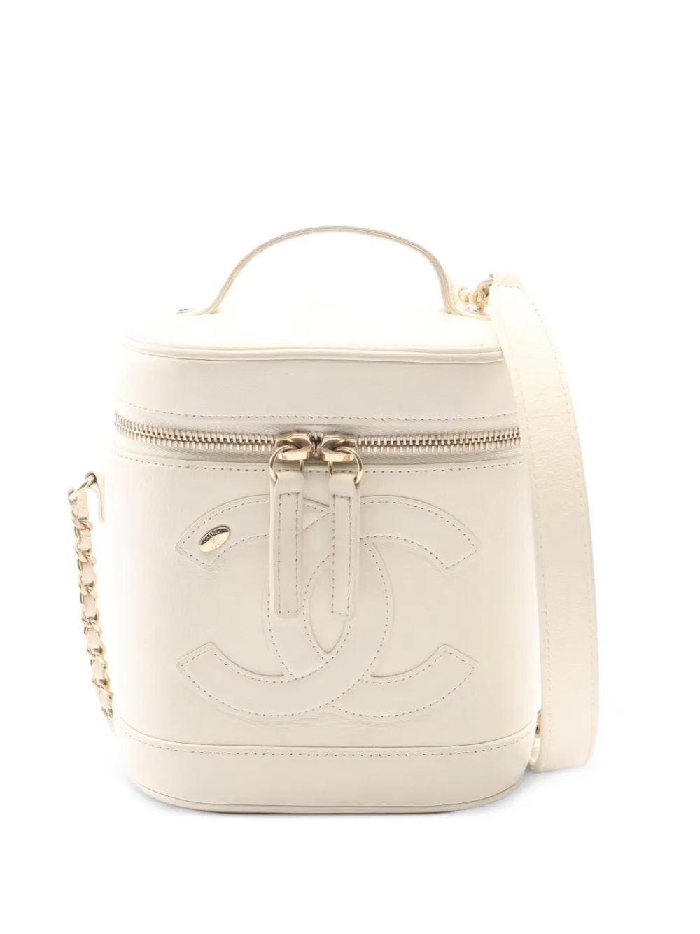 CHANEL Pre-Owned 2019 CC Mania cross body mini bag - Toni neutri