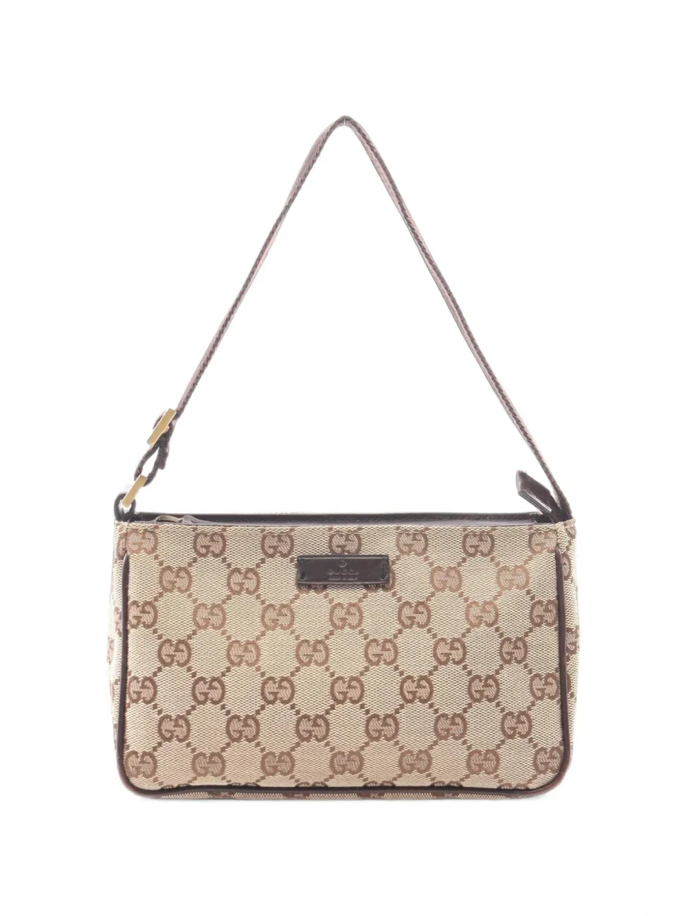 Gucci Pre-Owned 2000s GG canvas handbag - Nude