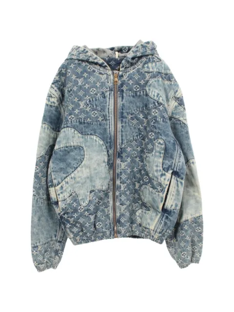 Louis Vuitton Pre-Owned x NIGO 2010s Monogram patchwork denim jacket