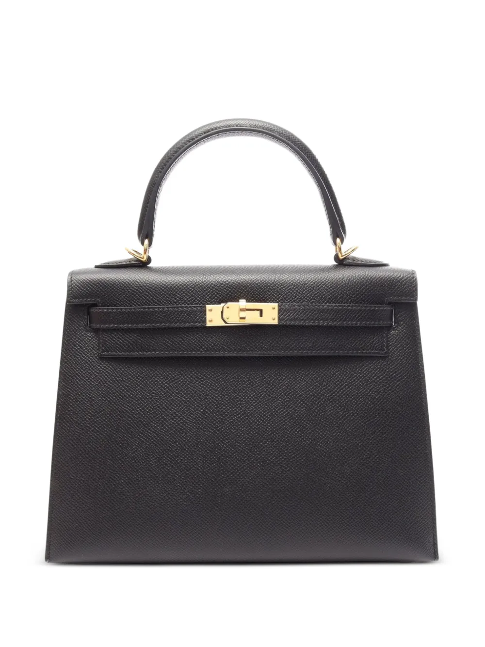 Hermès Pre-Owned Borsa a mano 25 Kelly two-way 2021 - Nero