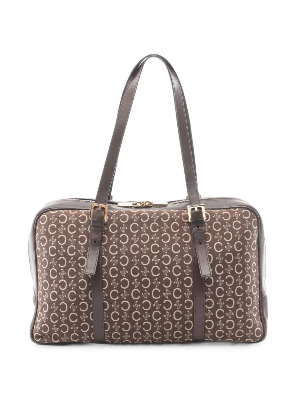 Celine Pre-Owned 2000s C Macadam tote bag - Marrone