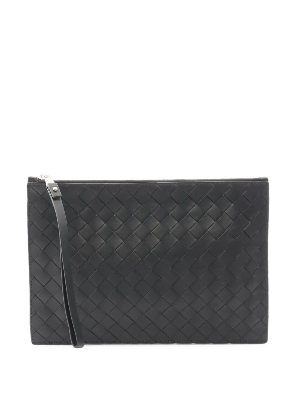 Bottega Veneta Pre-Owned 2020s Intrecciato clutch bag - Nero
