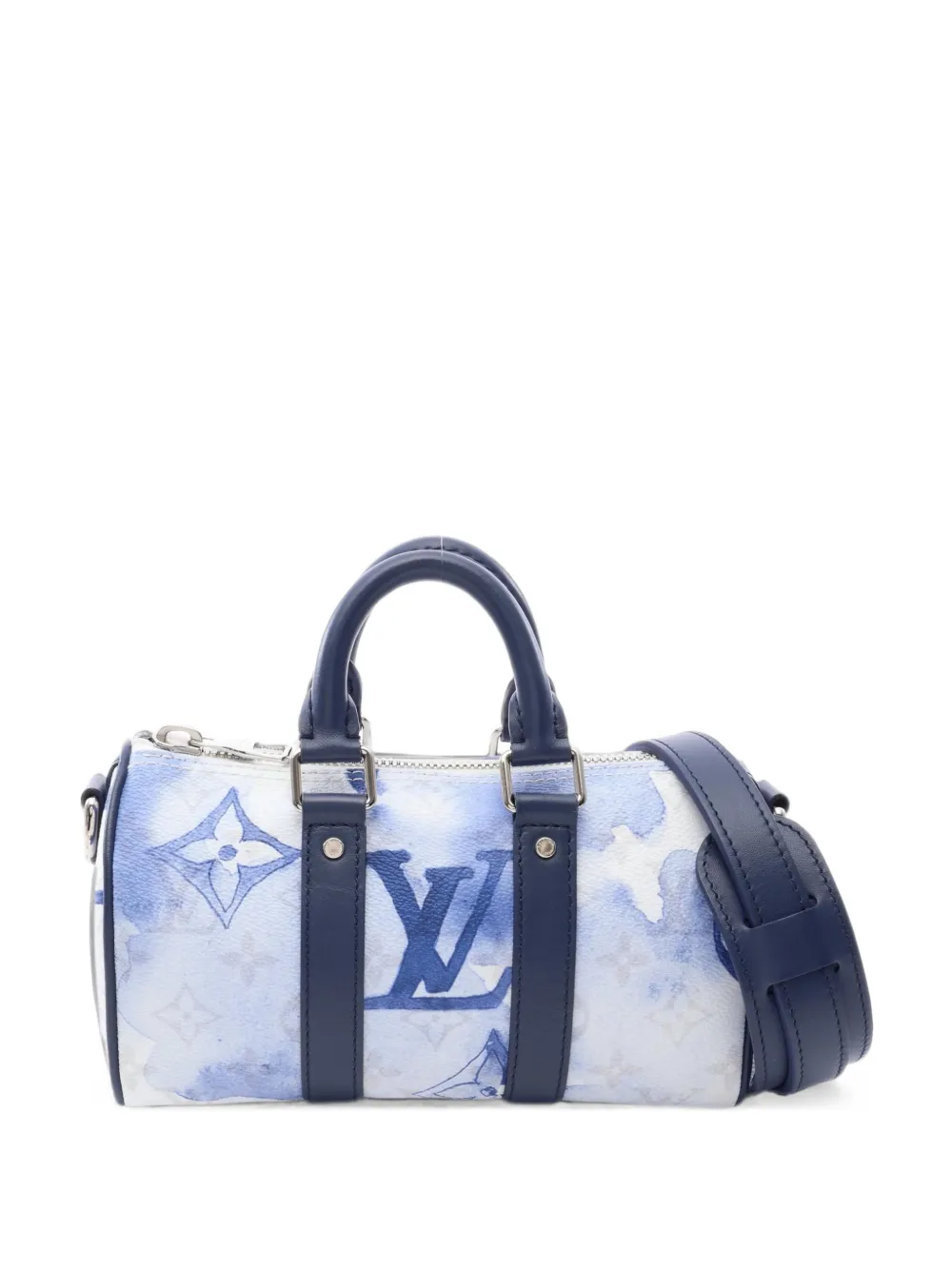 Louis Vuitton Pre-Owned Borsa tote Keepall XS con monogramma 2021 - Blu