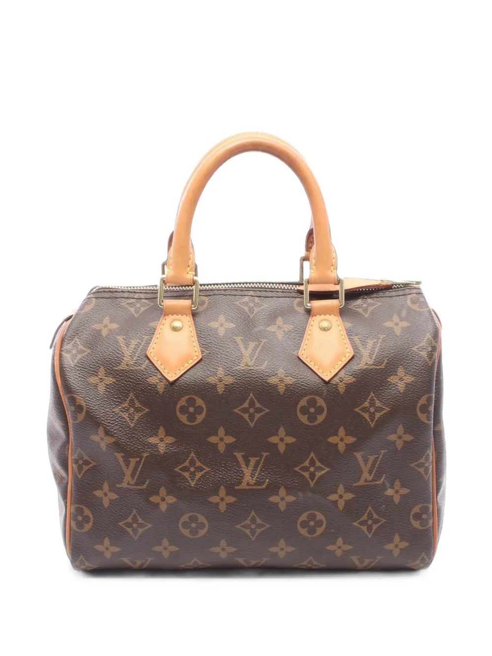Louis Vuitton Pre-Owned 2018 25 Speedy Monogram holdall bag - Marrone