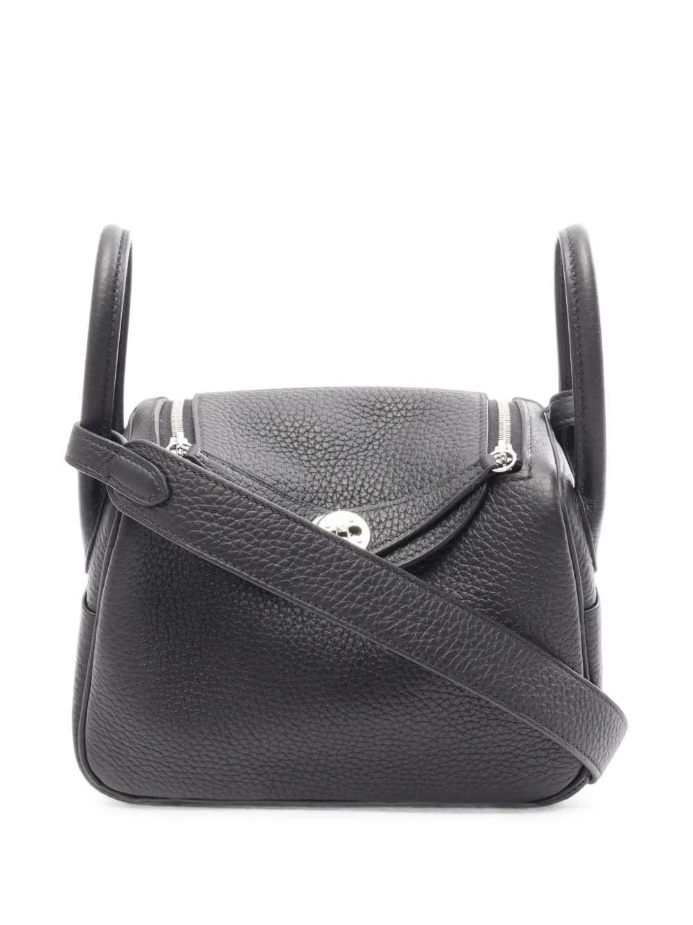 Hermès Pre-Owned 2026 mini Lindy tote bag - Schwarz
