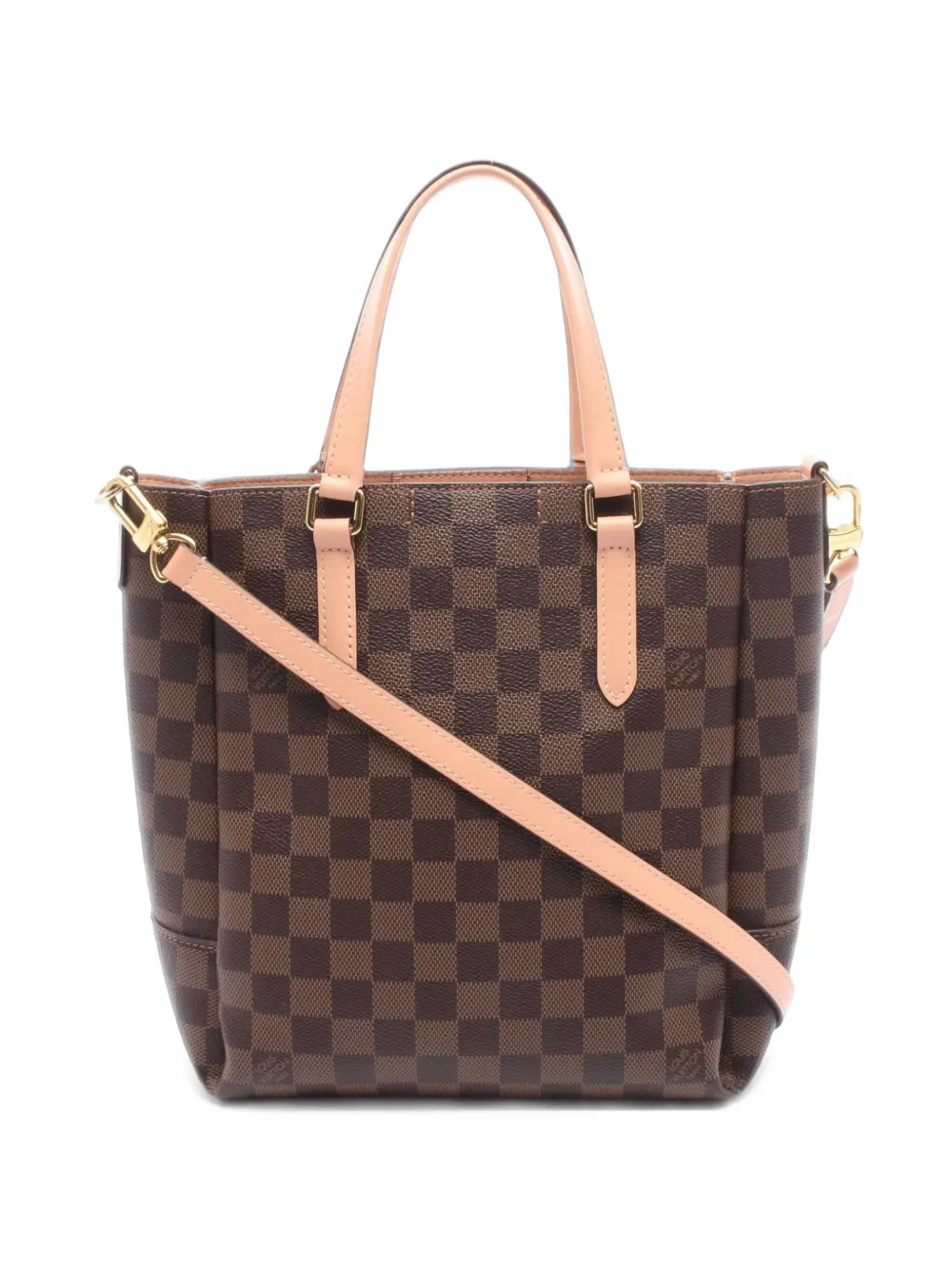 Louis Vuitton Pre-Owned 2020 BB Belmont NV Damier Ebene tote bag - Marrone