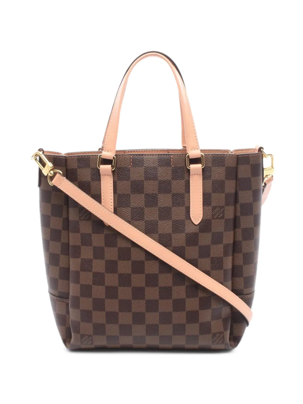 Louis Vuitton Pre-Owned 2020 BB Belmont NV Damier Ebene tote bag - Marrone