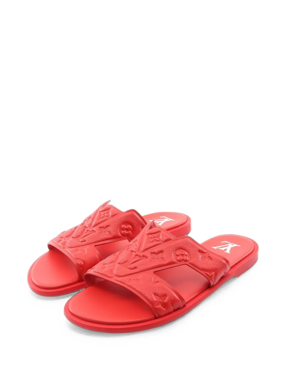 Louis Vuitton Pre-Owned 2023 Oasis Monogram sandals - Rot