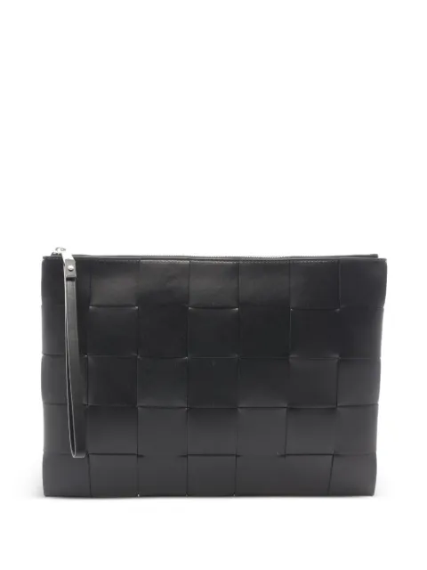 Bottega Veneta Pre-Owned клатч с плетением Maxi Intrecciato (2020-е годы)