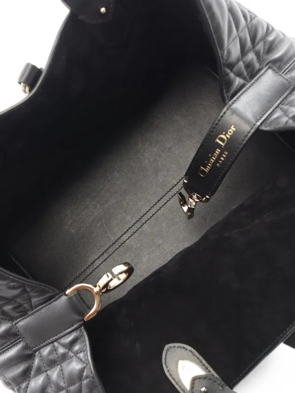 Christian Dior ハンドバッグ カナージュ　ブラック Christian Dior Pre-Owned 2010s トゥジュール マクロカナージュ