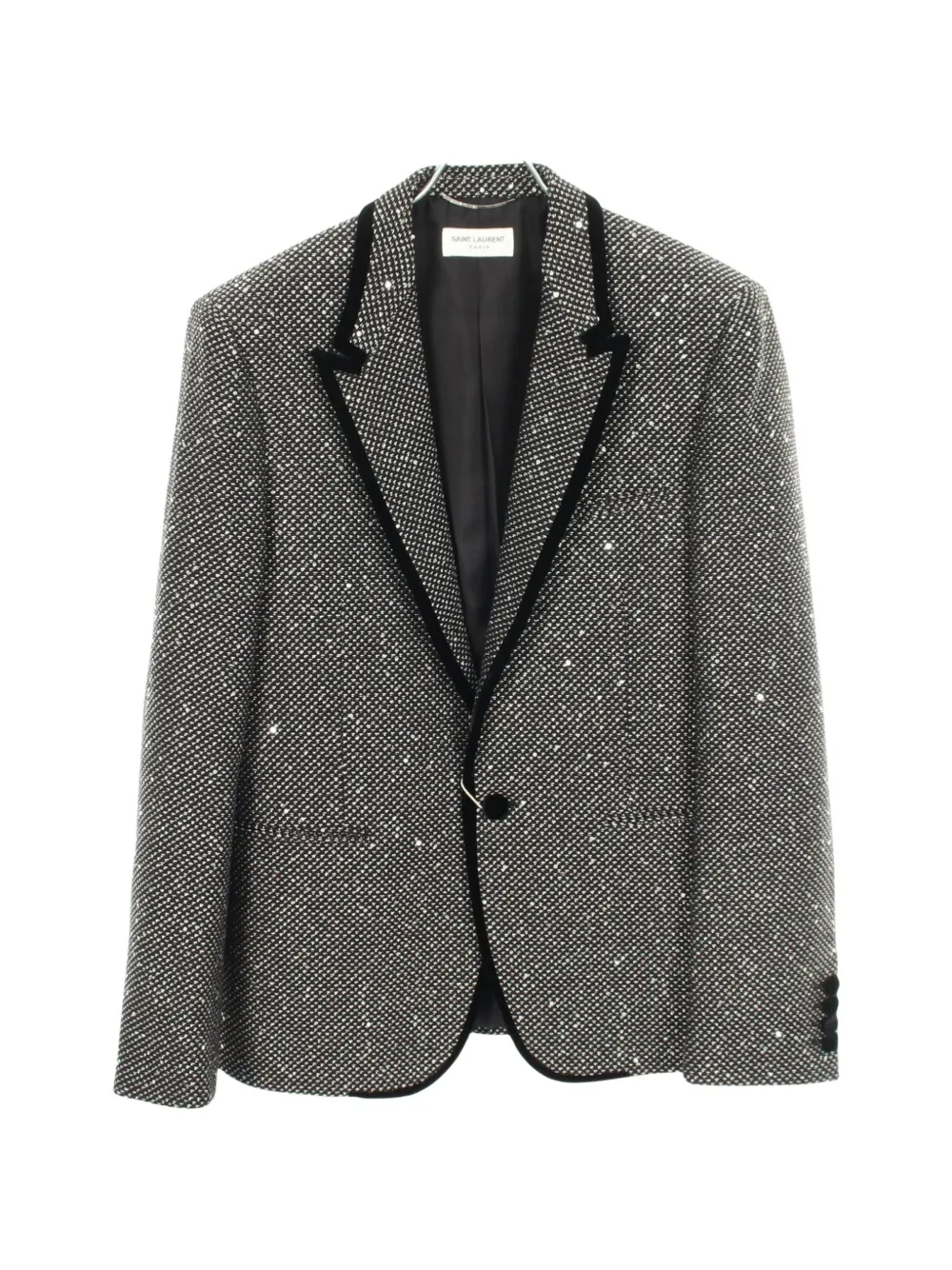Saint Laurent Pre-Owned tailored blazer - Schwarz