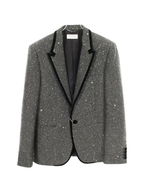 Saint Laurent Pre-Owned  blazer à simple boutonnage