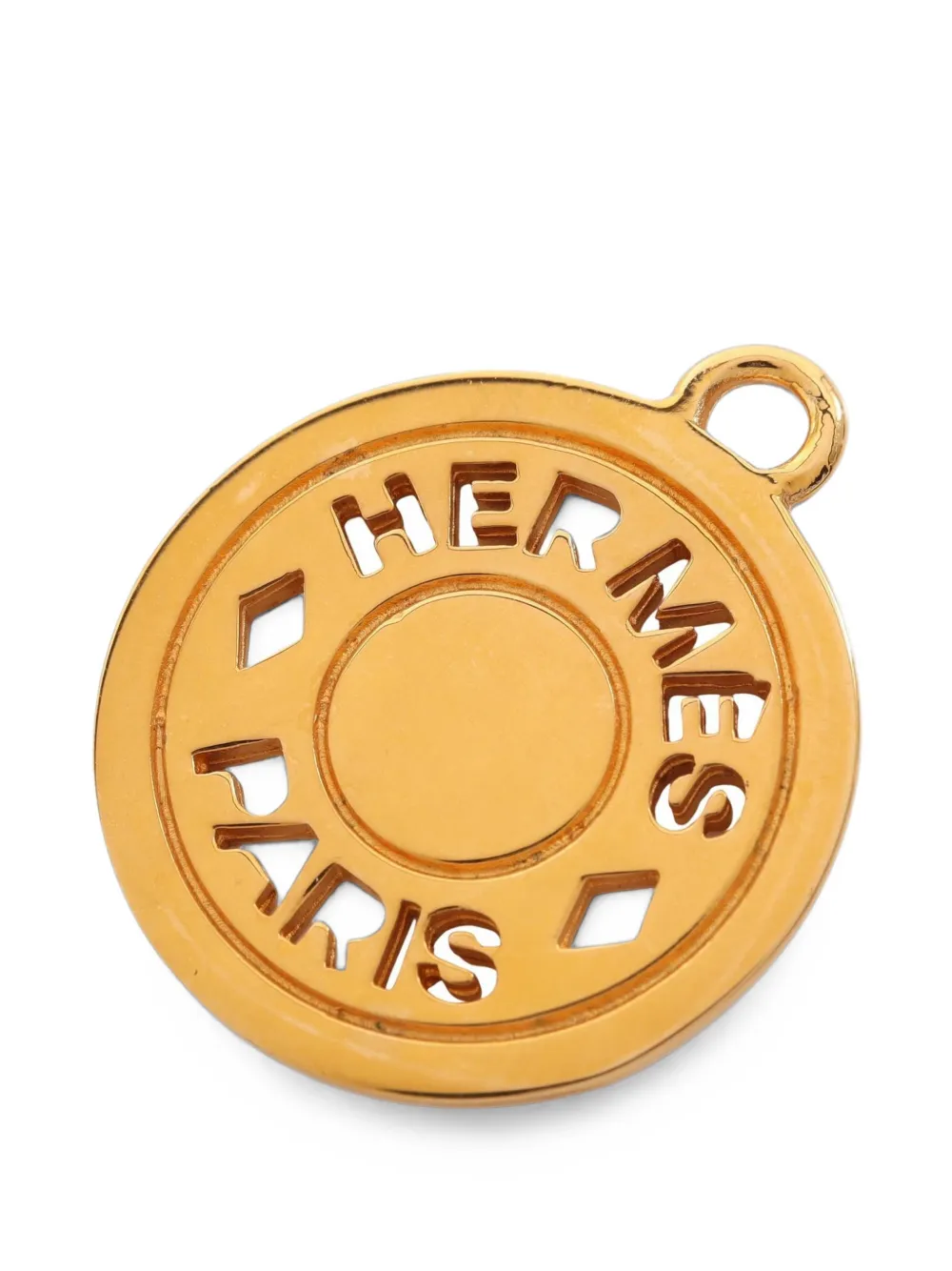 Hermès Pre-Owned Pendente Serie con dettaglio cut-out anni 2010 - Oro