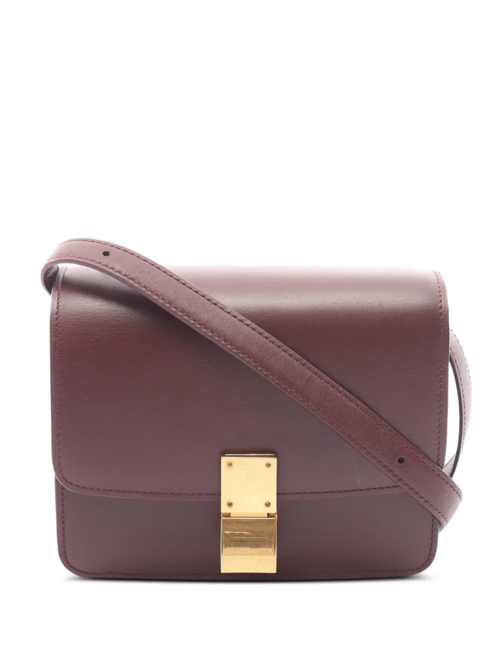 Celine Pre-Owned Borsa a tracolla Classic Box piccola 2000 - Rosso