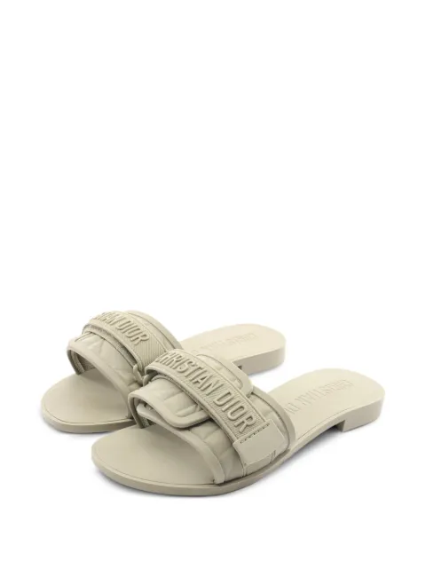 Christian Dior Pre-Owned 2010s flache Diorivolution Sandalen