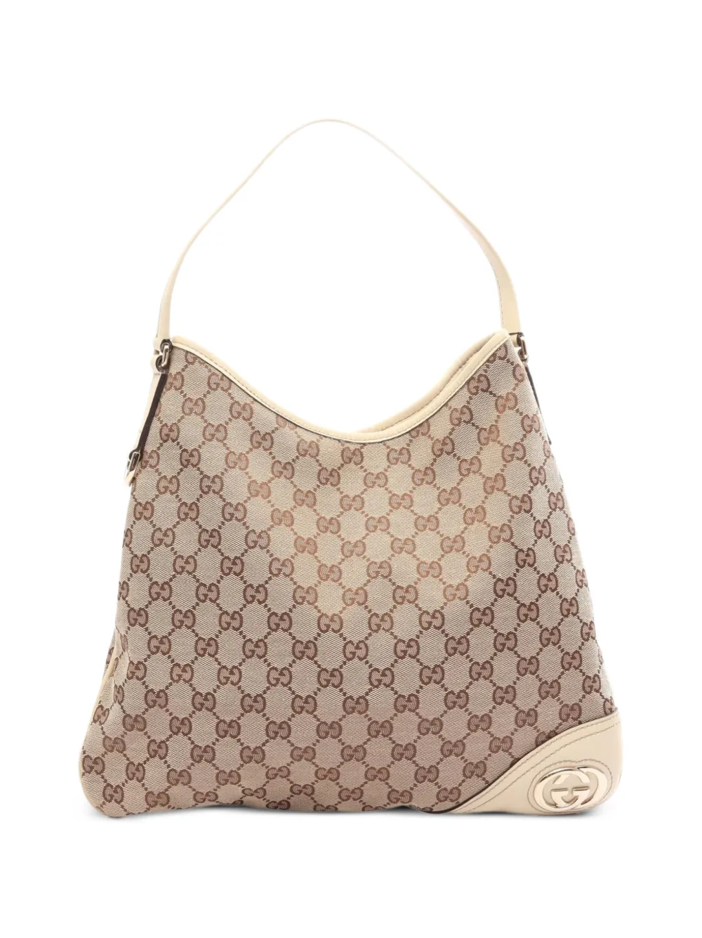 Gucci Pre-Owned 2010s GG Supreme shoulder bag - Toni neutri