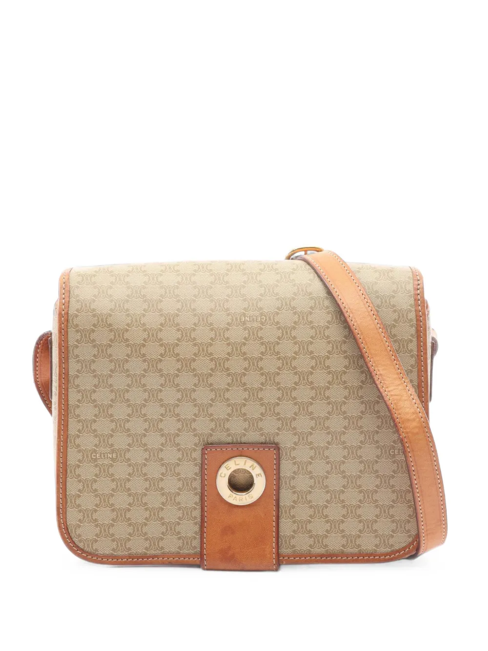 Celine Pre-Owned Borsa a spalla Macadam anni 2000 - Toni neutri