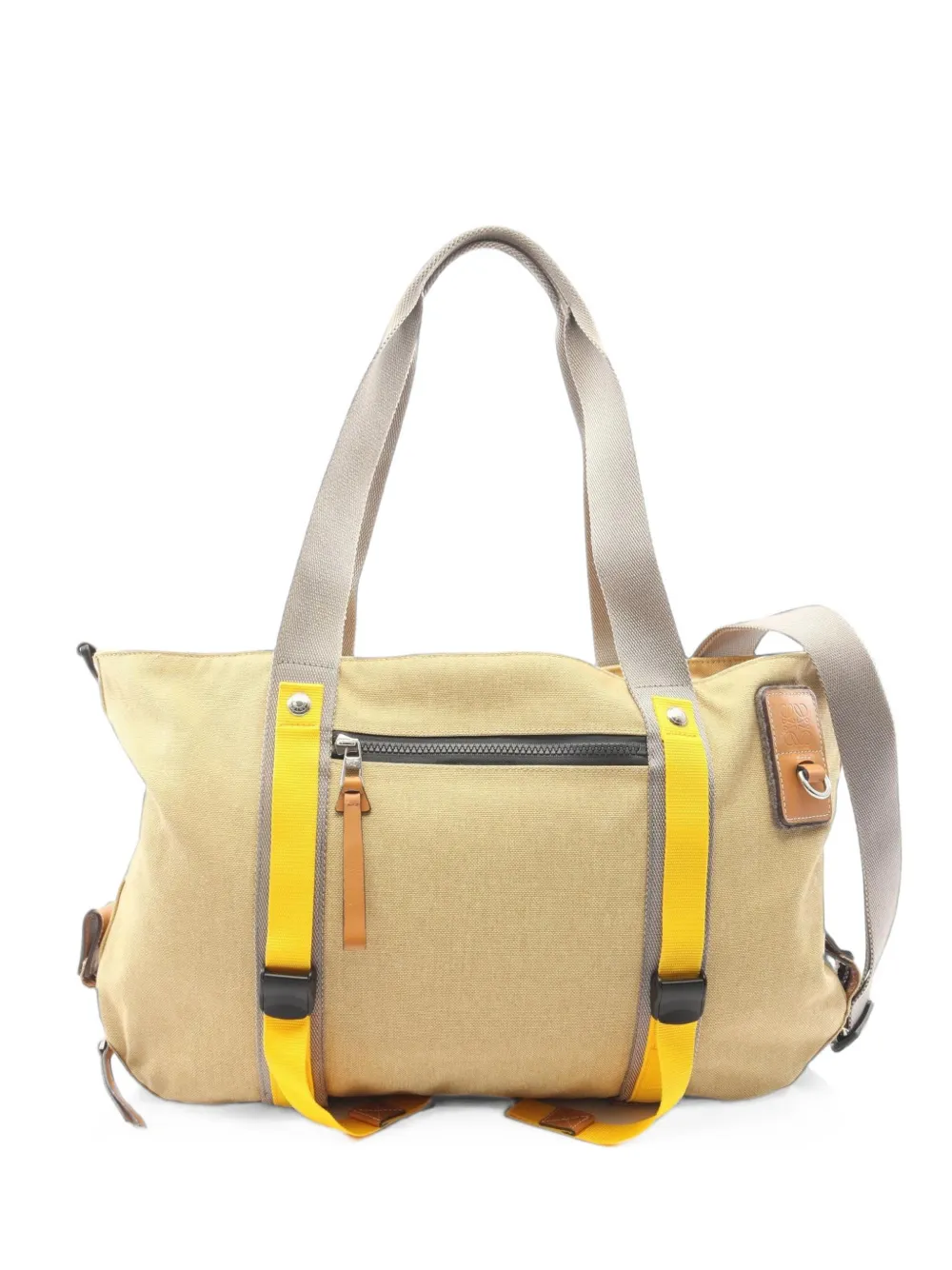 Loewe Pre-Owned 2010s Eye Loewe Nature tote bag - Toni neutri