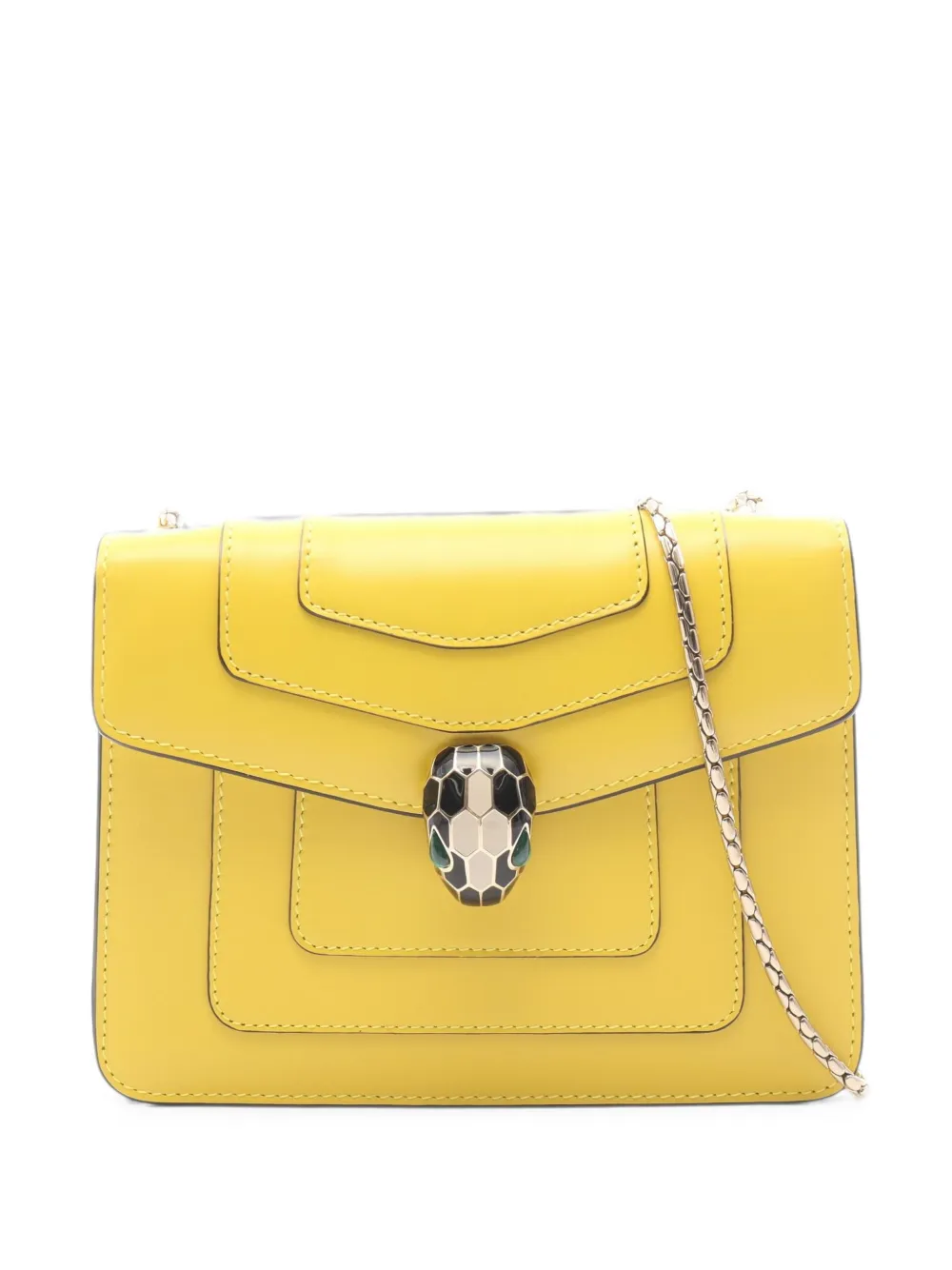 Bvlgari Pre-Owned 2010s Serpenti Forever crossbody bag - Gelb