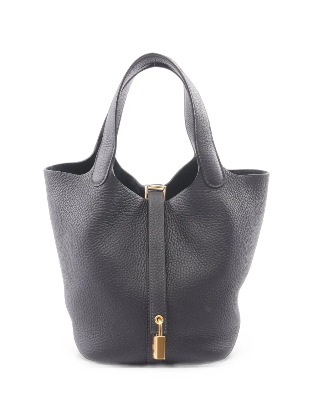 Hermès Pre-Owned 2026 PM Picotin Lock leather tote bag - Blau