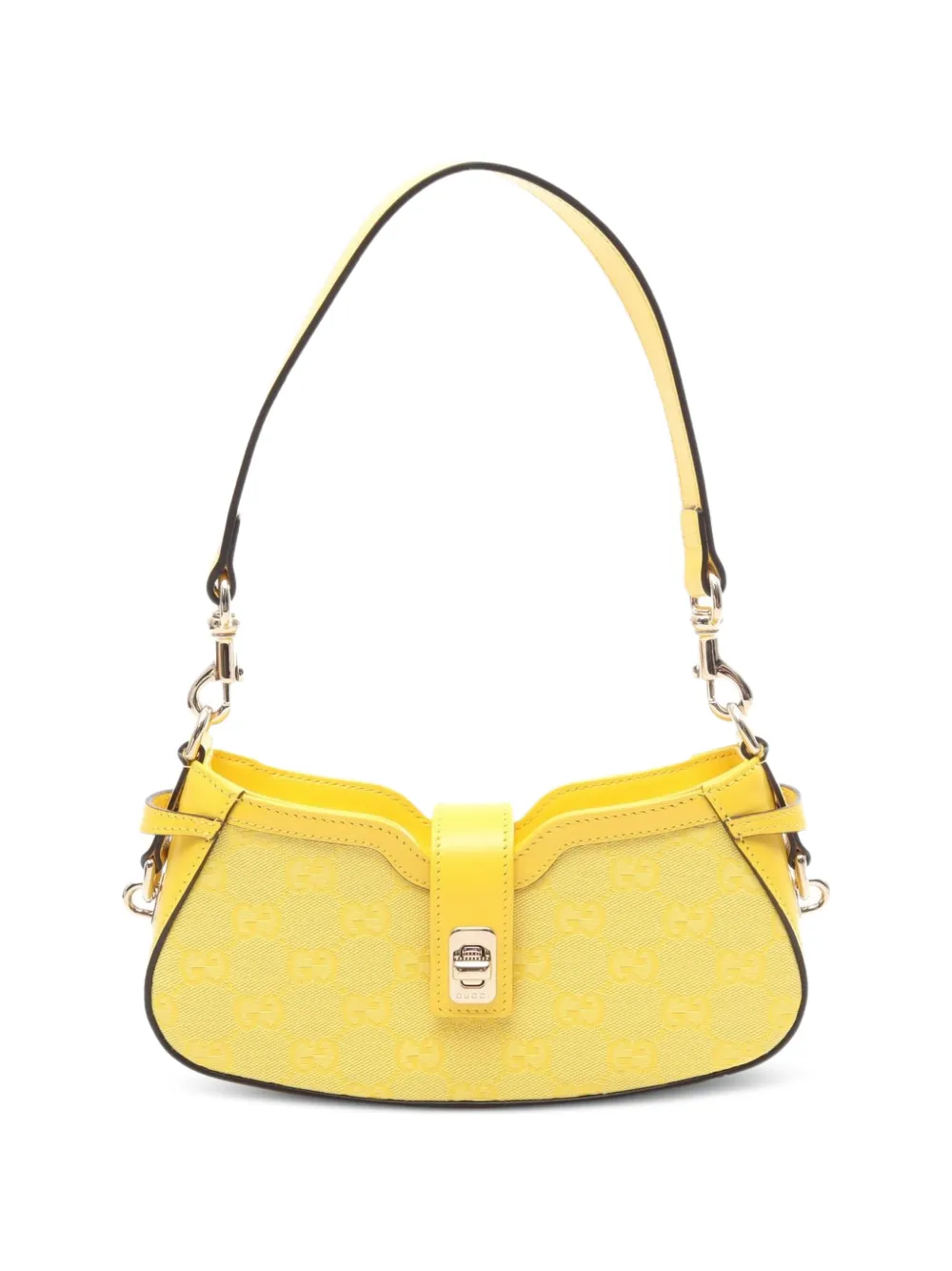 Gucci Pre-Owned 2010s Moonside mini GG canvas shoulder bag - Giallo