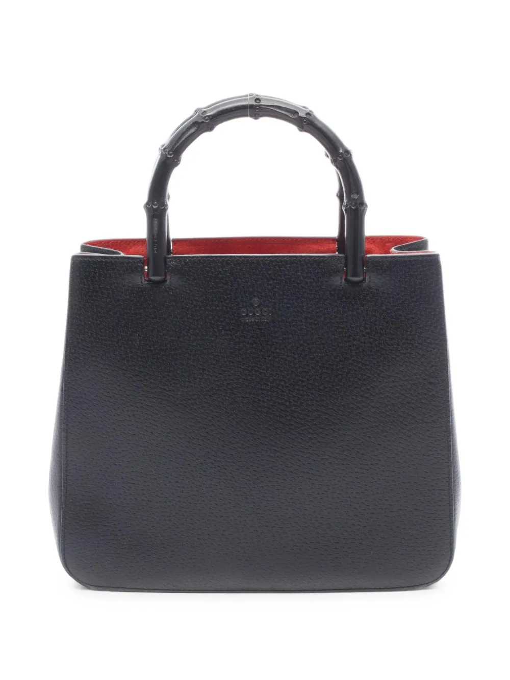 Gucci Pre-Owned 2010 Bamboo leather handbag - Schwarz