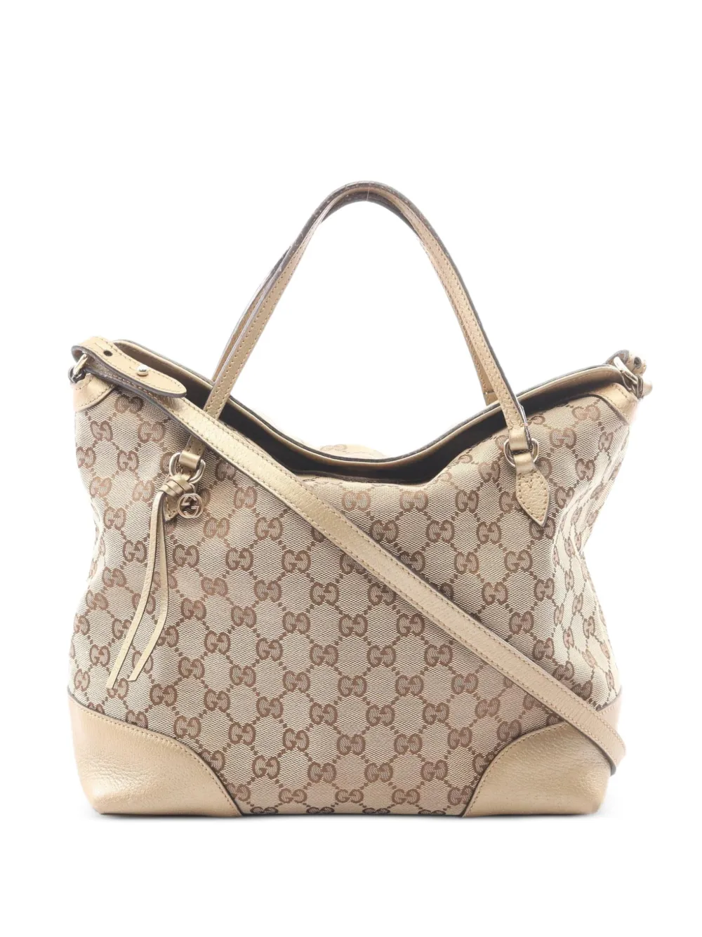 Gucci Pre-Owned 2000 Bree GG canvas handbag - Toni neutri