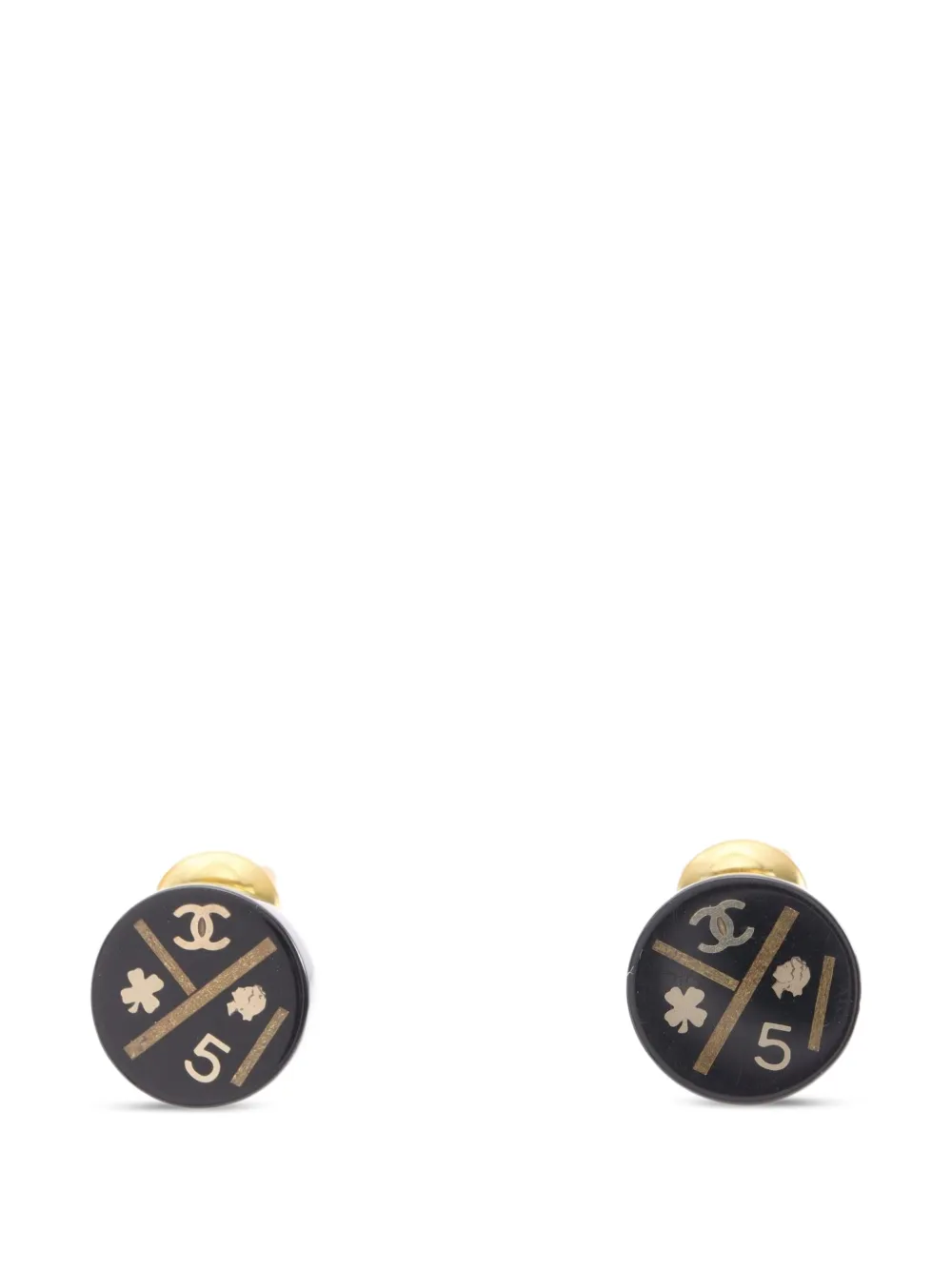 CHANEL Pre-Owned Orecchini Coco Mark 2006 - Oro