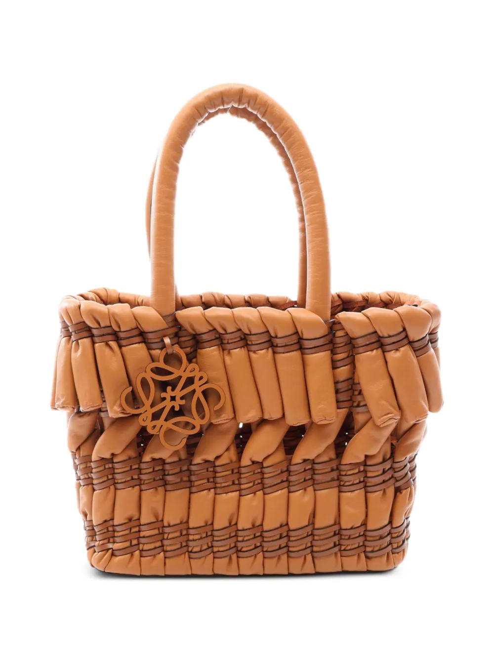 Loewe Pre-Owned Borsa tote Tubular 2010 - Marrone