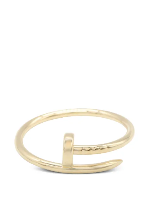 Cartier 2010s Juste un Clou engraved-logo SM ring