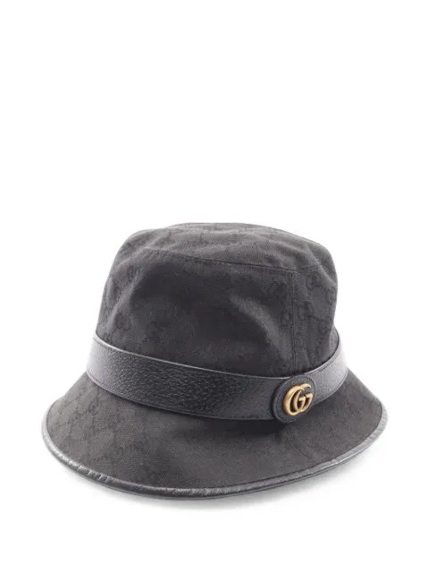 Gucci Pre-Owned chapeau en toile GG Marmont (2000)