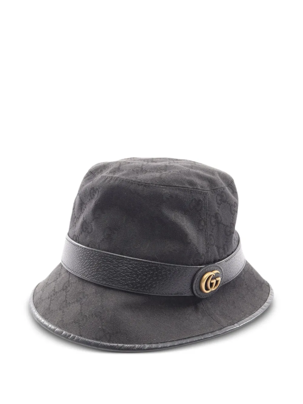 Gucci Pre-Owned Cappello in tela GG Marmont 2000 - Nero