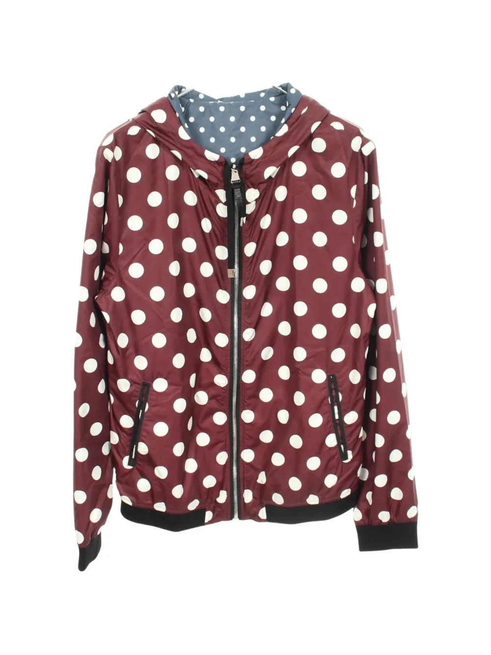 Dolce & Gabbana Pre-Owned 2020 dot-print Reversible Jacket | Red 