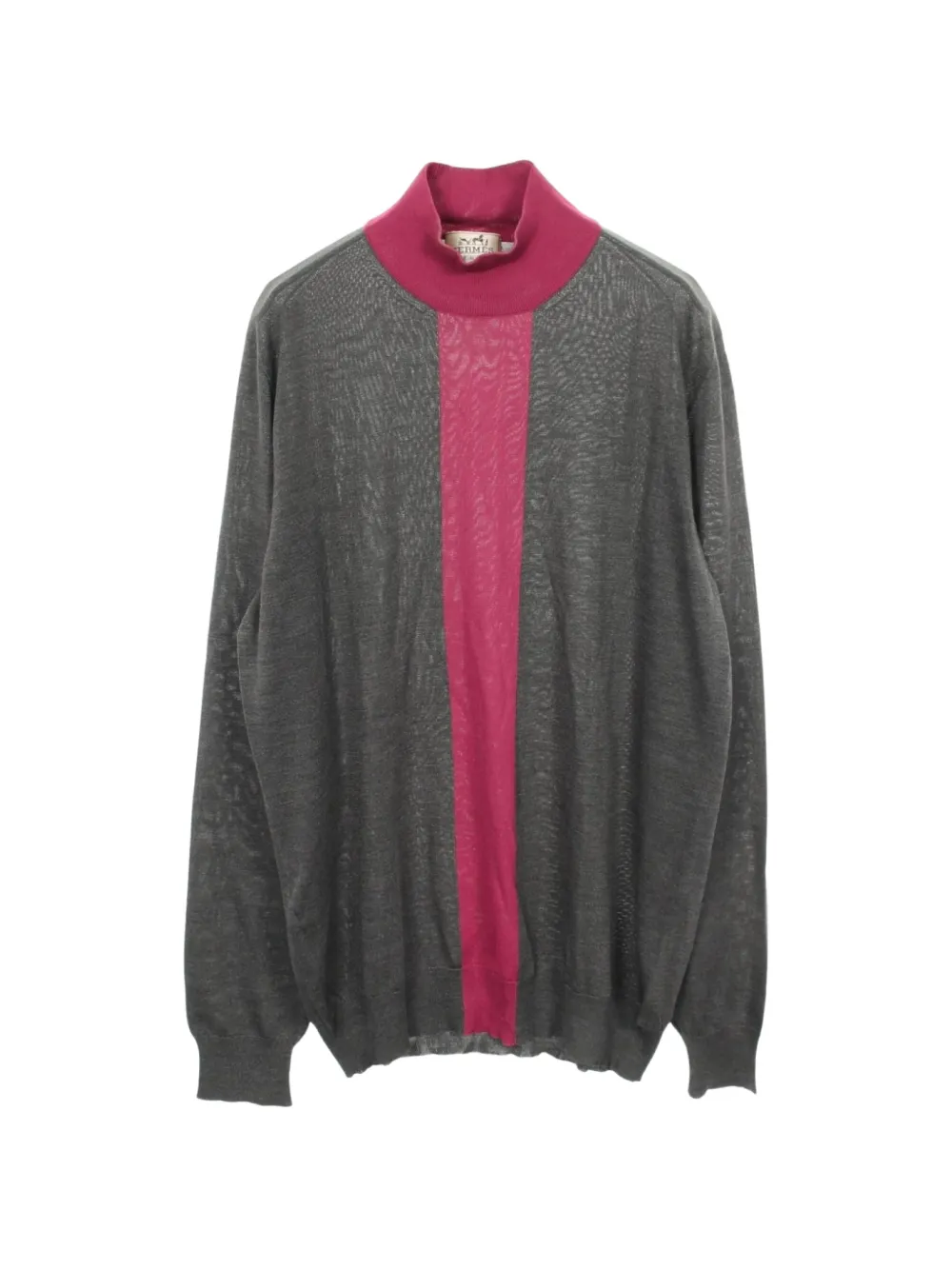 Hermès Pre-Owned 2010s turtleneck sweater - Grigio