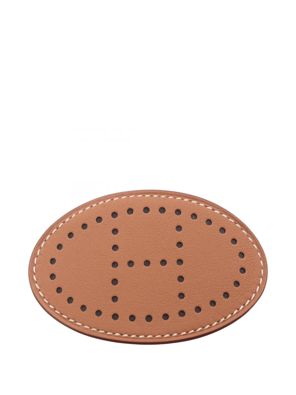Hermès Pre-Owned 2010s Evelyn leather hair clip - Marrone