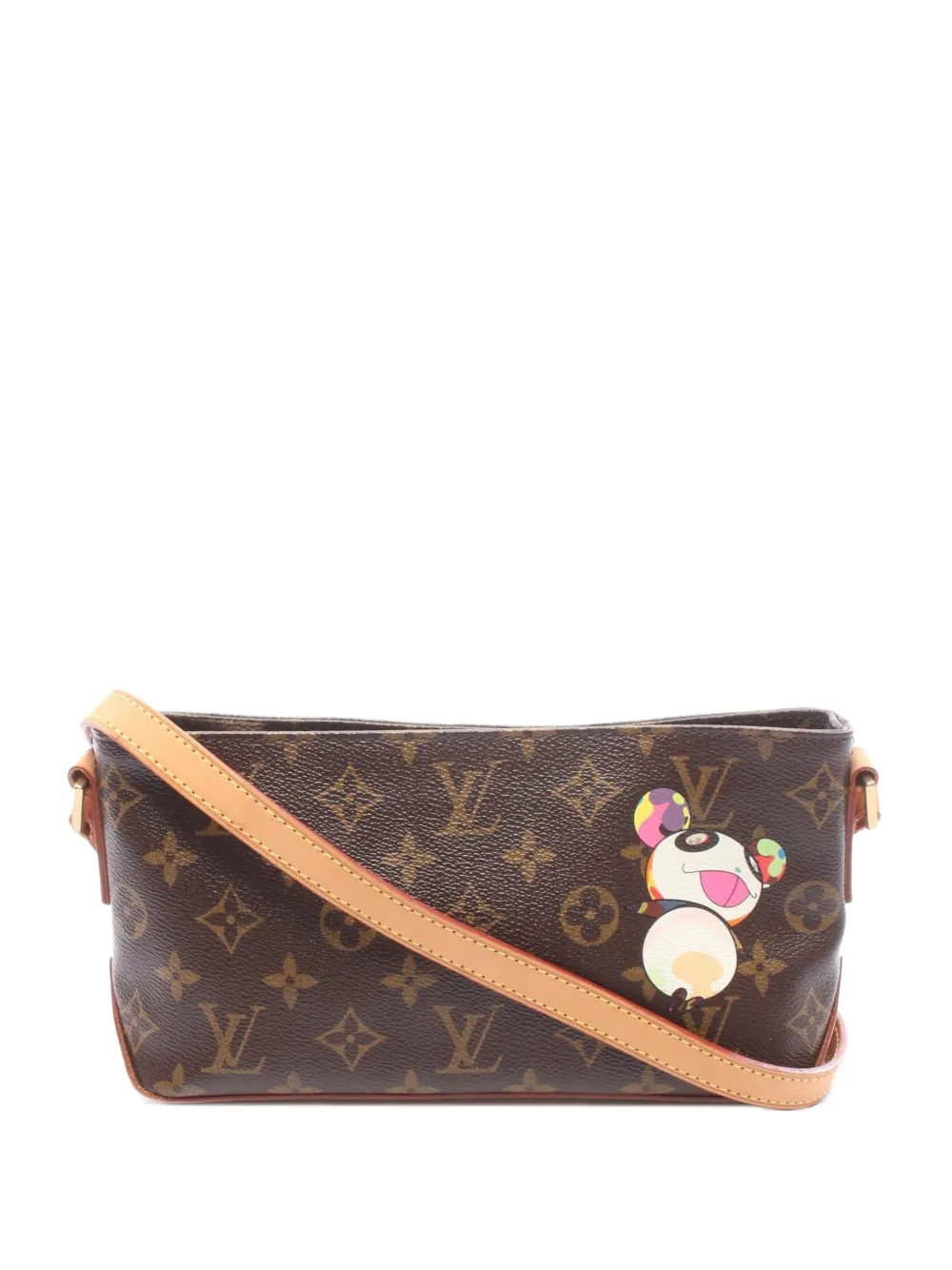 Louis Vuitton Pre-Owned 2004 Monogram Panda Trotteur shoulder bag - Brown
