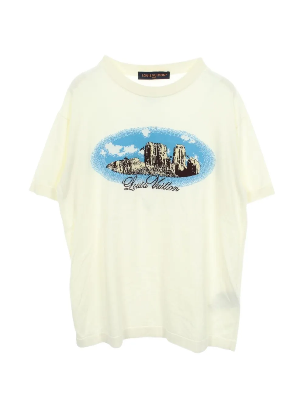 Louis Vuitton Pre-Owned 2010s T-Shirt mit grafischem Print - Weiß