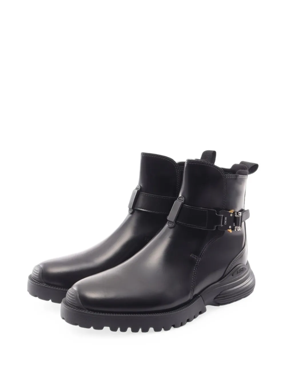 Christian Dior Pre-Owned bottines Combat Jodhpur (années 2010) - Noir Christian Dior Pre-Owned bottines Combat Jodhpur (années 2010) - Noir