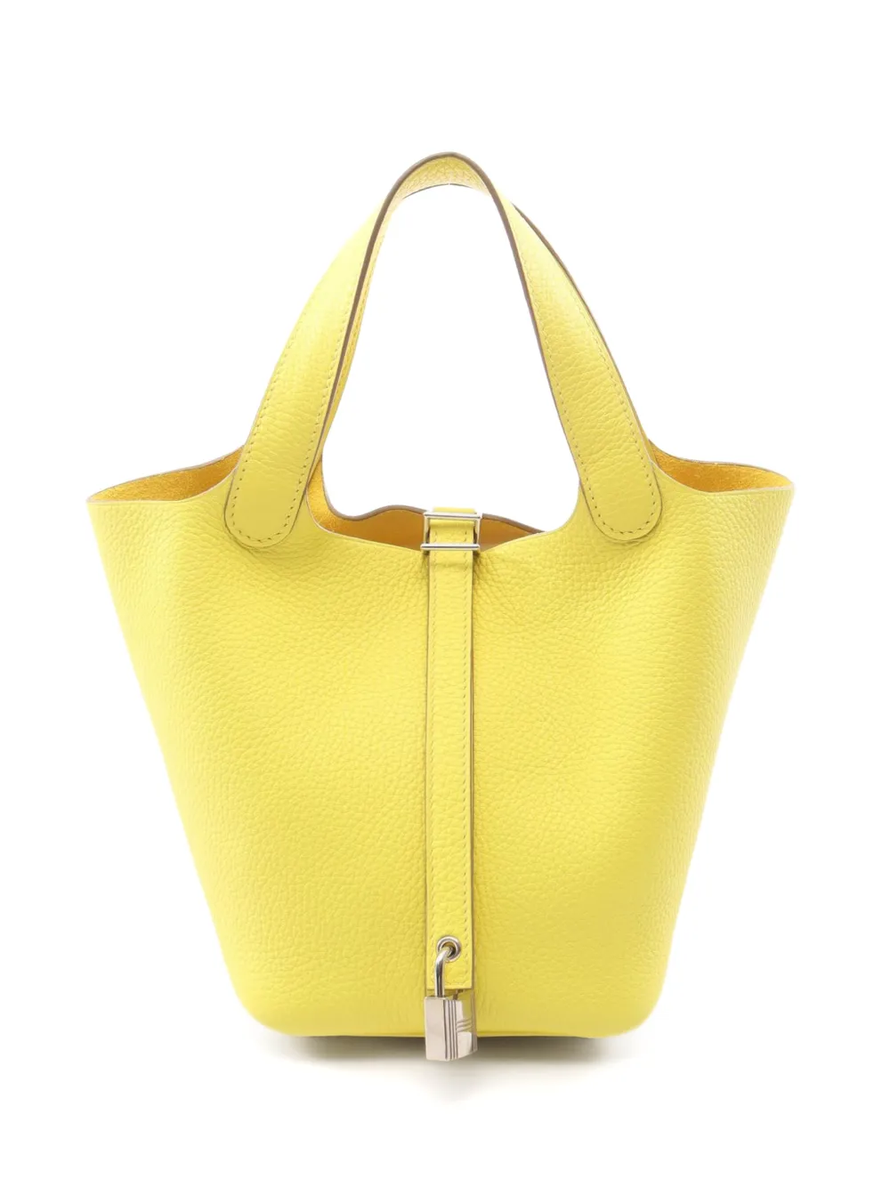 Hermès Pre-Owned 2022 Picotin Lock PM tote bag - Giallo