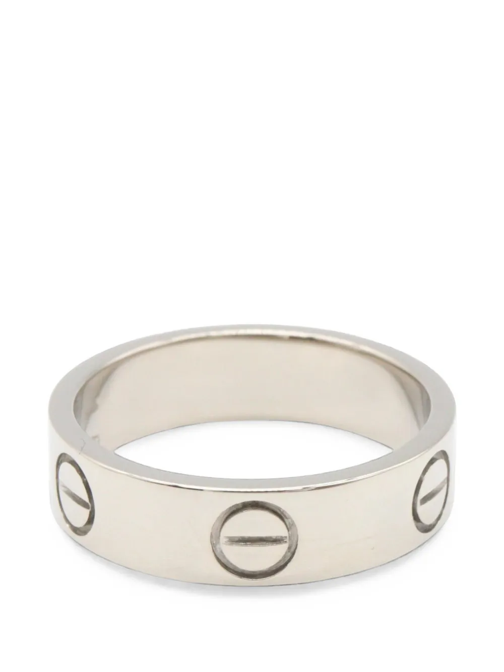 Cartier 2010s Love Ring - Silber