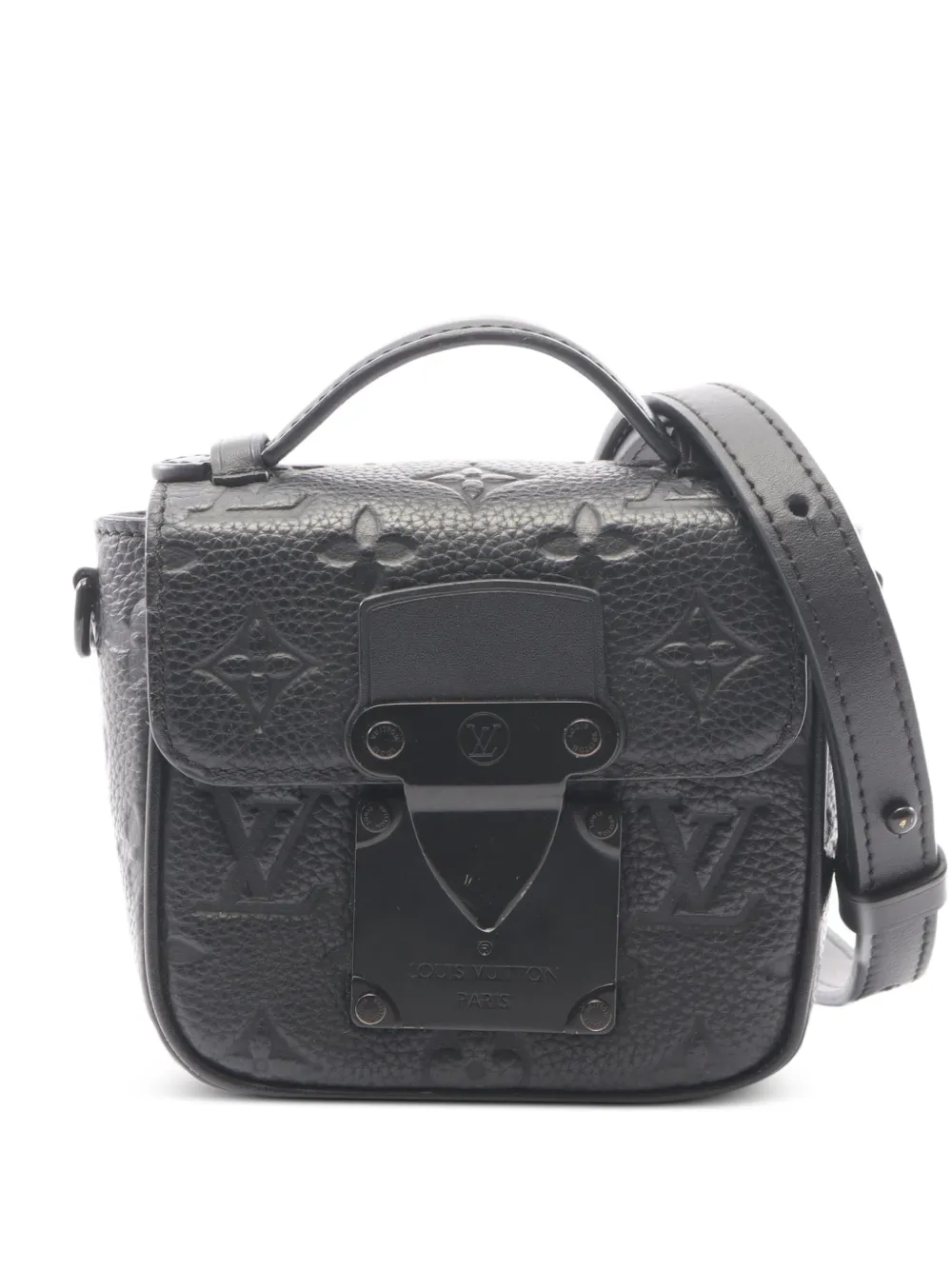 Louis Vuitton Pre-Owned Borsa a spalla Pico S-Lock con monogramma 2021 - Nero