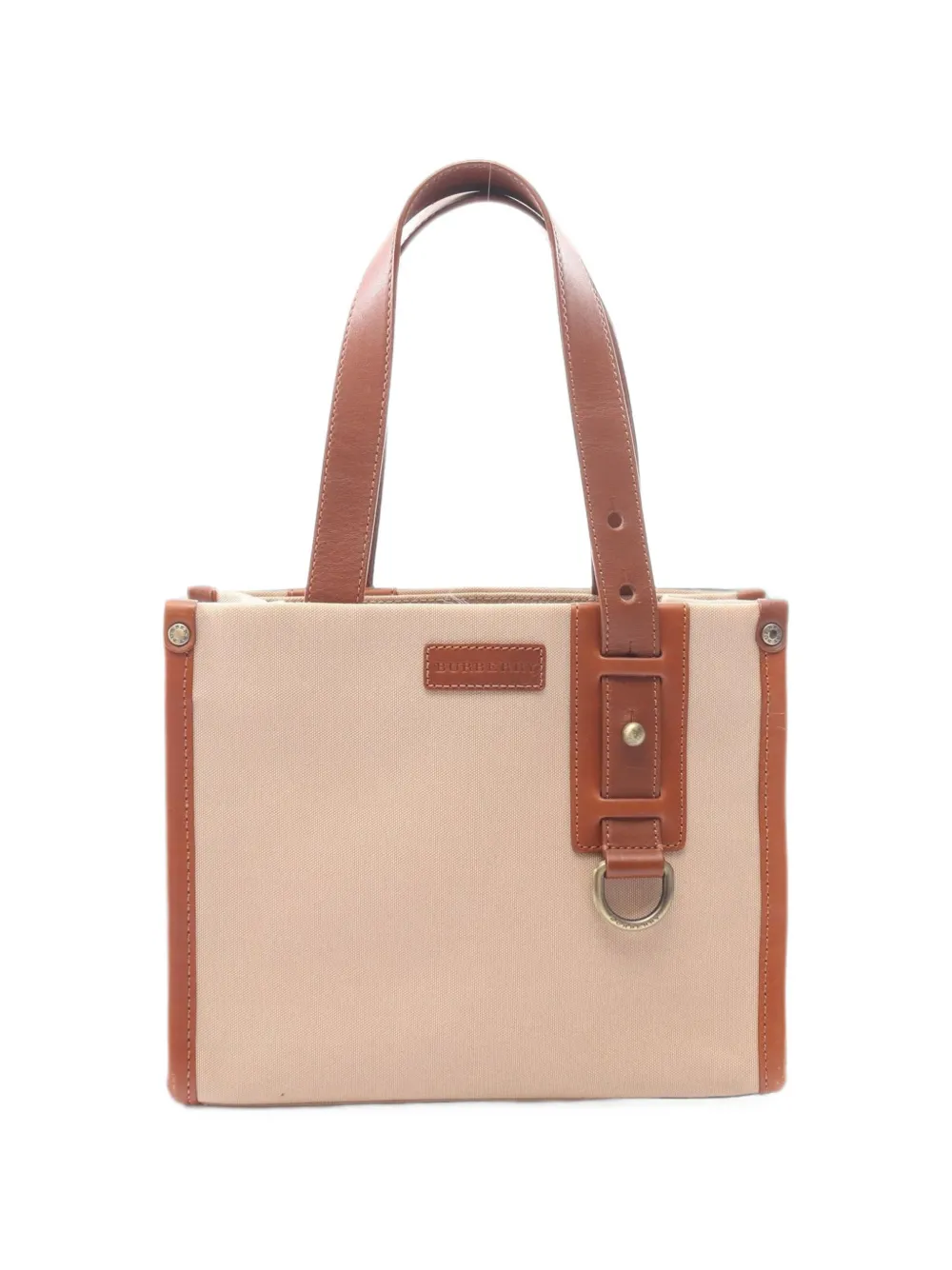Burberry Pre-Owned 2000s Nova check tote bag - Nude