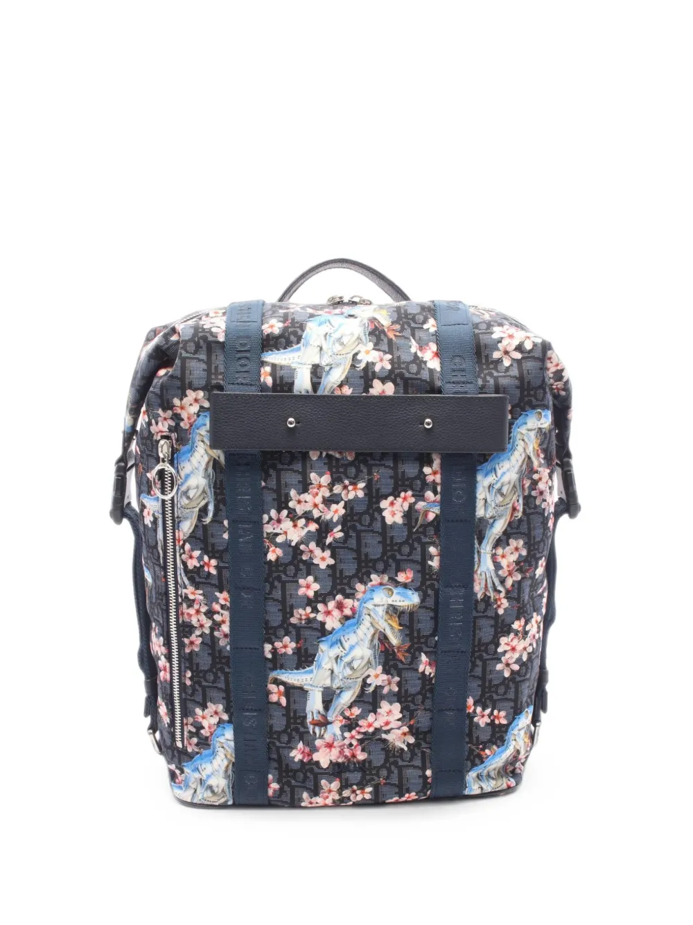 Christian Dior Pre-Owned x Hajime Sorayama 2010s Oblique Hajime Sorayama backpack - Blu