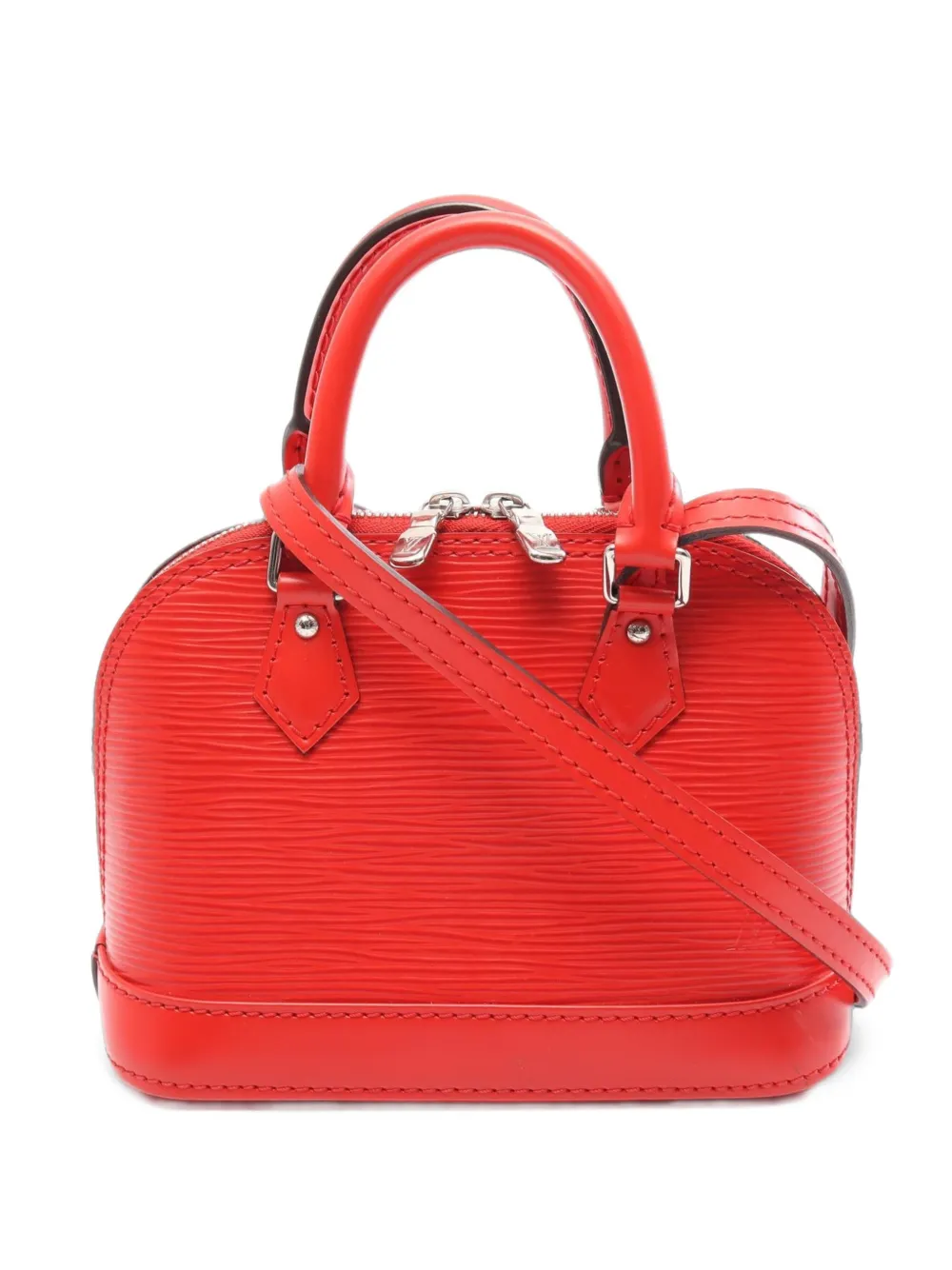 Louis Vuitton Pre-Owned 2015 Nano Alma Epi tote bag - Rosso