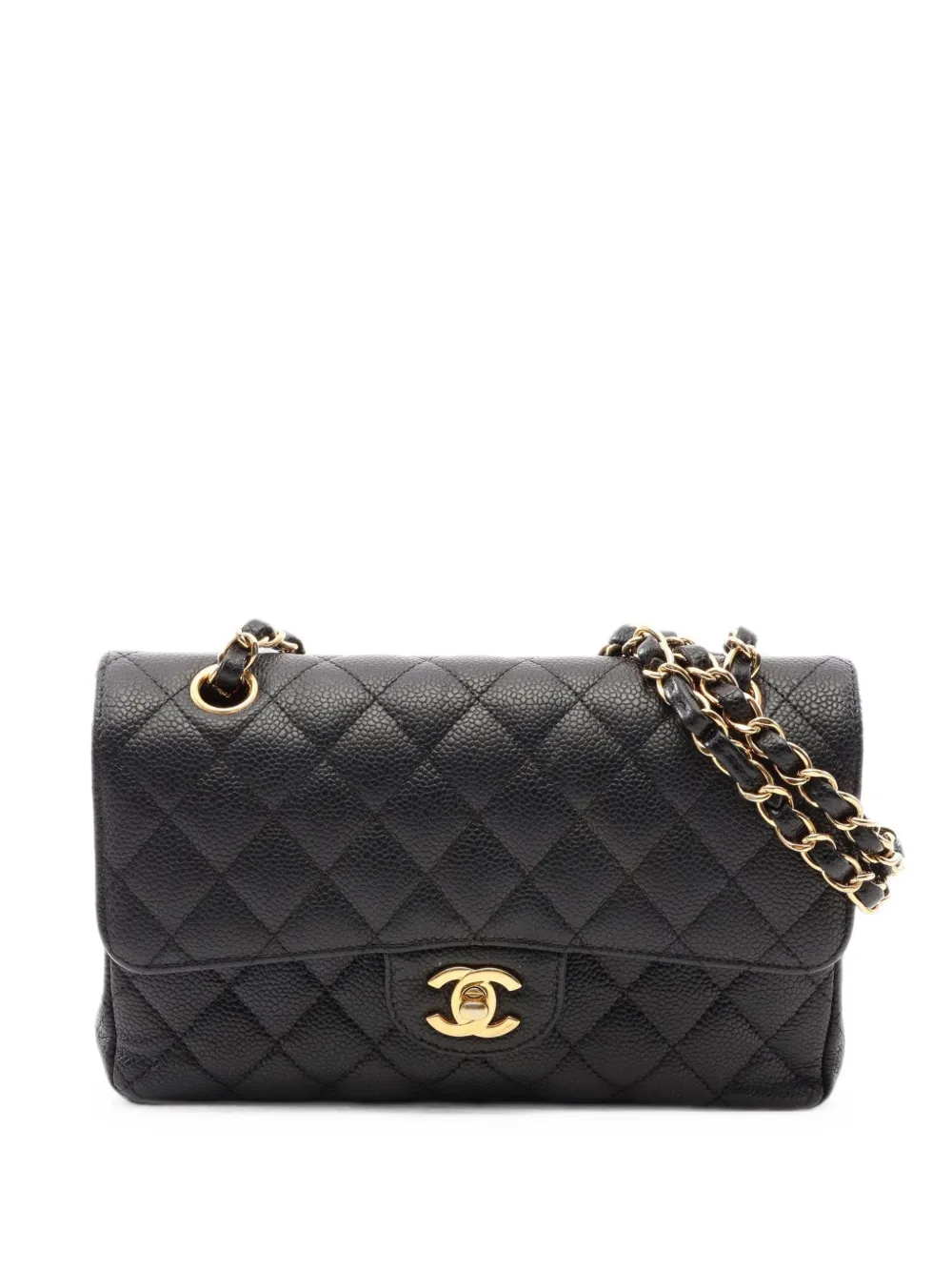 CHANEL Pre-Owned 2019 Matelassé Double Flap shoulder bag - Nero