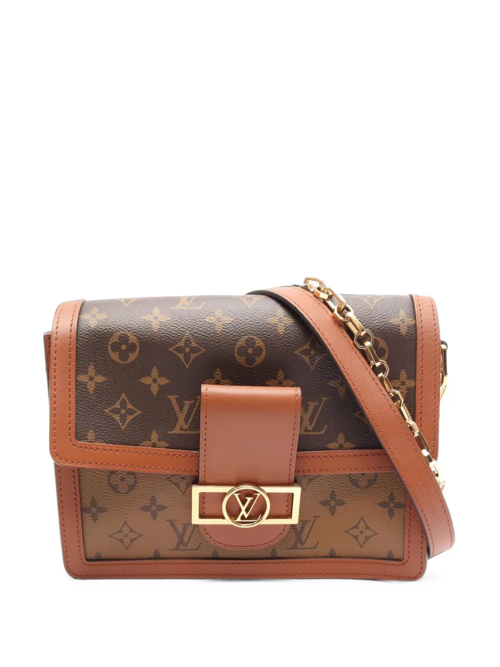 Louis Vuitton Pre-Owned MM Dauphine Monogram shoulder bag - Marrone
