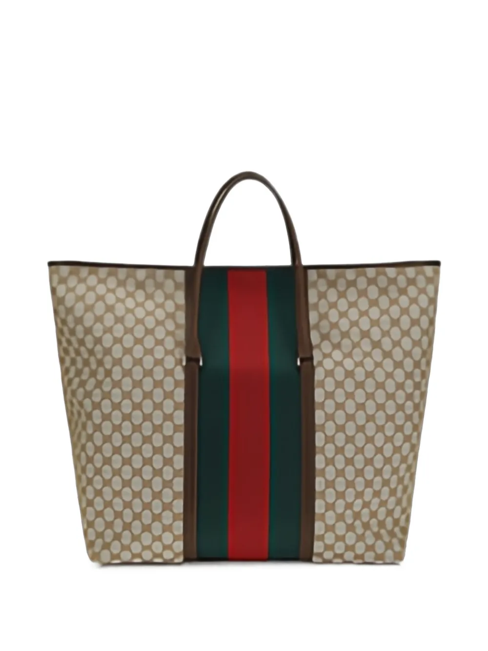 Gucci Reistas met Web-streep Beige