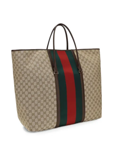 Gucci medium GG duffle bag with Web