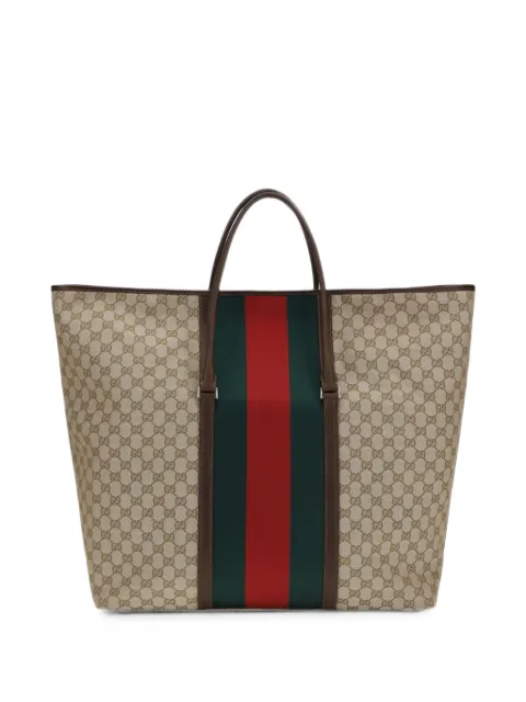 Gucci sac fourre-tout GG médium avec bande Web